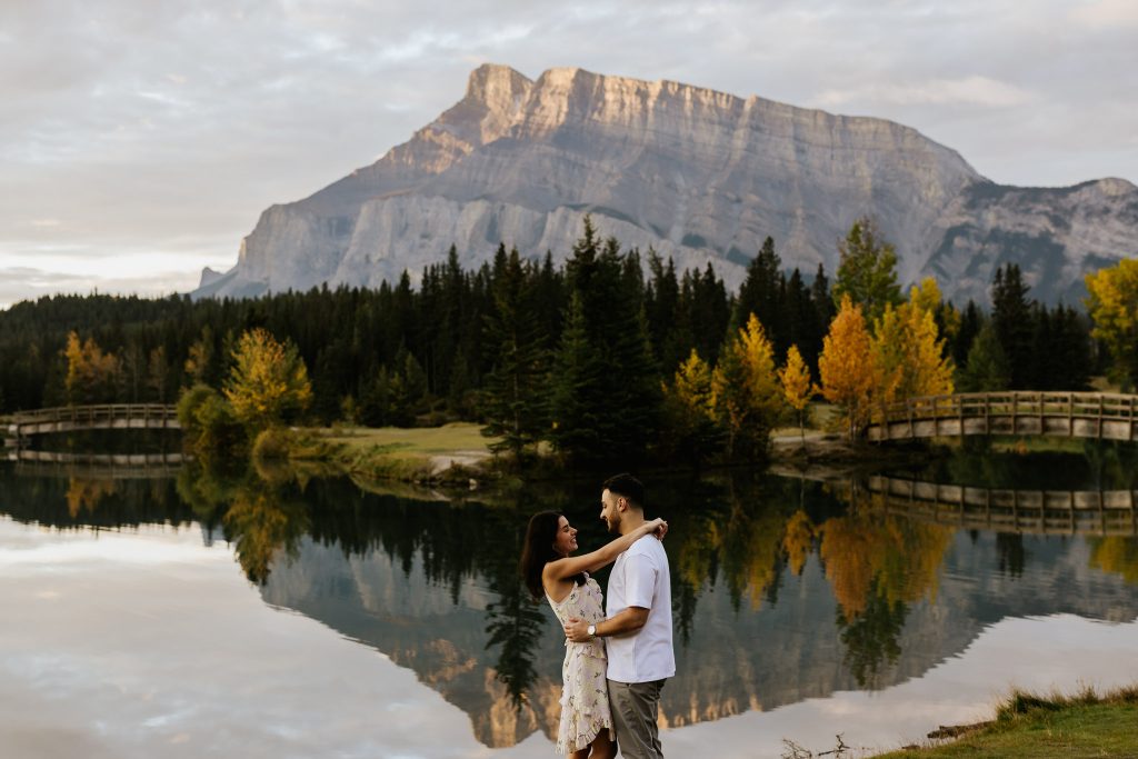 Banff Couple photos by Ashley Daphne Photography